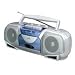 COBY CX244 Portable Stereo Radio & Cassette Recorder