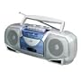 COBY CX244 Portable Stereo Radio & Cassette Recorder