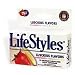 LifeStyles Extra Fun Brand 2712 Assorted Flavor Condoms, Variety Pack of Strawberry, Vanilla, and Banana Flavors, 12-Count Boxes (Pack of 4)