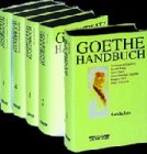 Goethe-Handbuch, 4 Bde. in 5 Tl.-Bdn. u. Reg.-Bd.