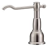 Danze D495957SS Opulence Deck Mount Soap and Lotion Dispenser, Stainless Steel