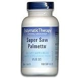 Enzymatic Super Saw Palmetto 120 softgels- Enzymatic Therapy