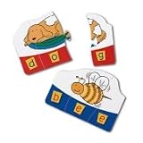  : Learning Resources Match and Spell Word Puzzle Cards, 3-Letter Spelling Puzzle Cards