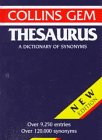 Collins Gem Thesaurus (Collins Gems)