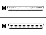 HP D3635A 8-Feet 50 pin HD D-Sub to 68 pin HD D-Sub SCSI External Cable