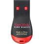 SanDisk SDDR-121-A11M MobileMate Micro Memory Card Reader (Red/Black)