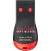 SanDisk SDDR-121-A11M MobileMate Micro Memory Card Reader (Red/Black)