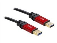 DELOCK Kabel USB 3.0 rot  A-A St/St 1.0m Preisvergleich