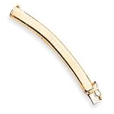 14k 8mm Lightweight Omega Extender for Necklace - Omega Clasp