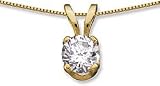1/2 ct. Classic Diamond Solitaire Pendant