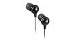 JVC HAFR36B Marshmallow Inner Ear Headphones with Microphone and Remote (Black)