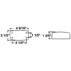 Peterson Mfg. V306R Stop, Turn, And Tail Light