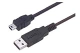 Premium USB Type A - Mini B 5 Position Cable, 1.0m