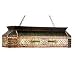 Emerald Isle Gold Fringe Tiffany Billiard Hanging Ceiling Light