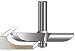 Raised Panel Router Bit: Cove Profile