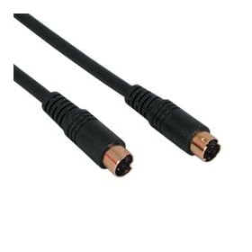 50 Foot S-Video Cable Gold Connectors 