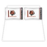 Sports Coverage 01MFSHS1BENQUEN NFL Cincinnati Bengals Micro Fiber Queen Bed Sheet Set