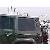 2007-2010 JEEP WRANGLER TINTED SOFT TOP WINDOWS KIT MOPAR by Jeep