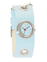 Android Stella Baby blue Dial Ladies Watch with Wide Leather Strap