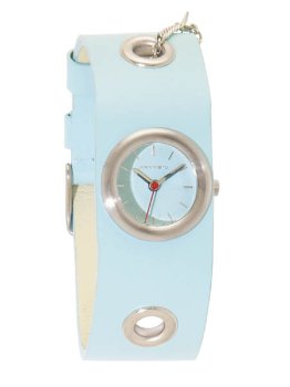 Android Stella Baby blue Dial Ladies Watch with Wide Leather Strap