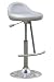 Kitchen & Housewares : Alpha Contemporary Bar Stool - Silver