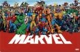 THE MARVEL HEROES POSTER COMICS X RARE 1 SPIDERMAN 9225