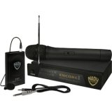Nady ENCORE1-LT N 1-Channel VHF Wireless Microphone System, Lavaliere Microphone with Body Pack and Frequency N, 191.150MHz