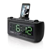 COBY CSMP120BLK iPod AM/FM Clock Radio