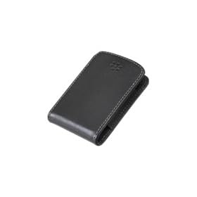 Etui en cuir pour BlackBerry, noir 8520 8900 9700 [Accessoire]