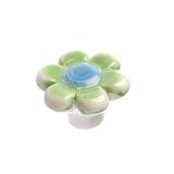 40mm Dia Painted Ceramic Knob - Baby Green