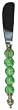 Decorative Spreader with Mint Green Glass Handles Set / 4