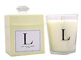 Archipelago Monograms Soy Candles L - Lemon Verbena & Lavender Soy Candle