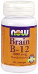 Brain B-12 by NOW Foods - Vitamins (1 mg - 100 Lozenges)