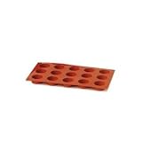 Baumalu - Hf3048 - Moule Tartelette/ Plat Four - Plaque de 15 Moules - Diamètre: 5 cm