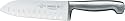 Mundial Future 7-Inch Stainless-Steel Santoku Knife with Hollow Edge