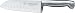 Mundial Future 7-Inch Stainless-Steel Santoku Knife with Hollow Edge