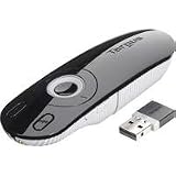 Targus 2.4 GHz Wireless Laser Presentation Remote with KeyLock, Range up to 50 Feet AMP13US (Black with Gray)