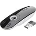 Targus 2.4 GHz Wireless Laser Presentation Remote with KeyLock, Range up to 50 Feet AMP13US (Black with Gray)