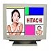 Hitachi CM823FET Monitor 21'' 2048 x 1536 75Hz digt OSD TCO99 Standard-grau