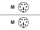 Dynamode - Data cable - 6 pin PS/2 (M) - 6 pin PS/2 (M) - 1.8 m