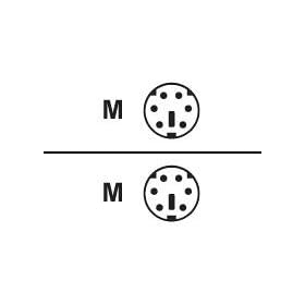 Dynamode - Data cable - 6 pin PS/2 (M) - 6 pin PS/2 (M) - 1.8 m