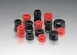 Front Shock Upper/Lower Bushing Set Black