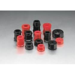 Energy Suspension 16.8102G Black Front Shock Upper and Lower Bushing Set