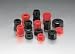 Front Shock Upper/Lower Bushing Set Black