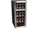 EdgeStar 21 Bottle Dual Zone Wine Cooler- Digital, Stainless Steel