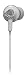 Audio Technica ATH-CKM50A In-ear Headphones with 12.5mm Rare-earth Drivers and S/M/L earpieces, White