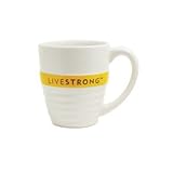 Livestrong by Chantal Ring Mug, Glossy White