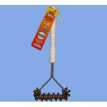 Click here to buy 16 Spiral Wide Faced BBQ Grill Brush.