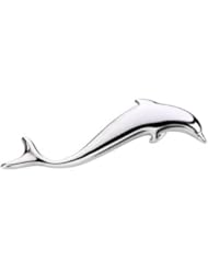 Sterling Silver Dolphin Brooch Pin Pendant
