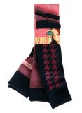 Sueded Jersey Novelty Knee-High Socks, 3 Pair Pack